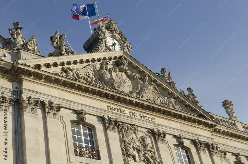 Obraz premium Mairie de Nancy en Lorraine, France
