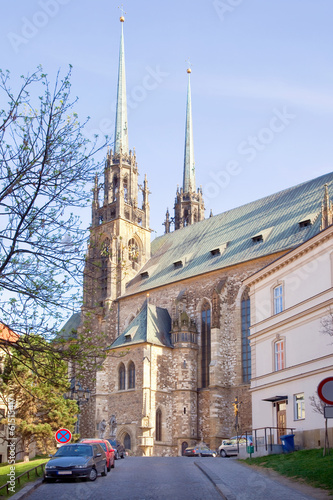 Brno. Cathedral of Saints Peter and Paul