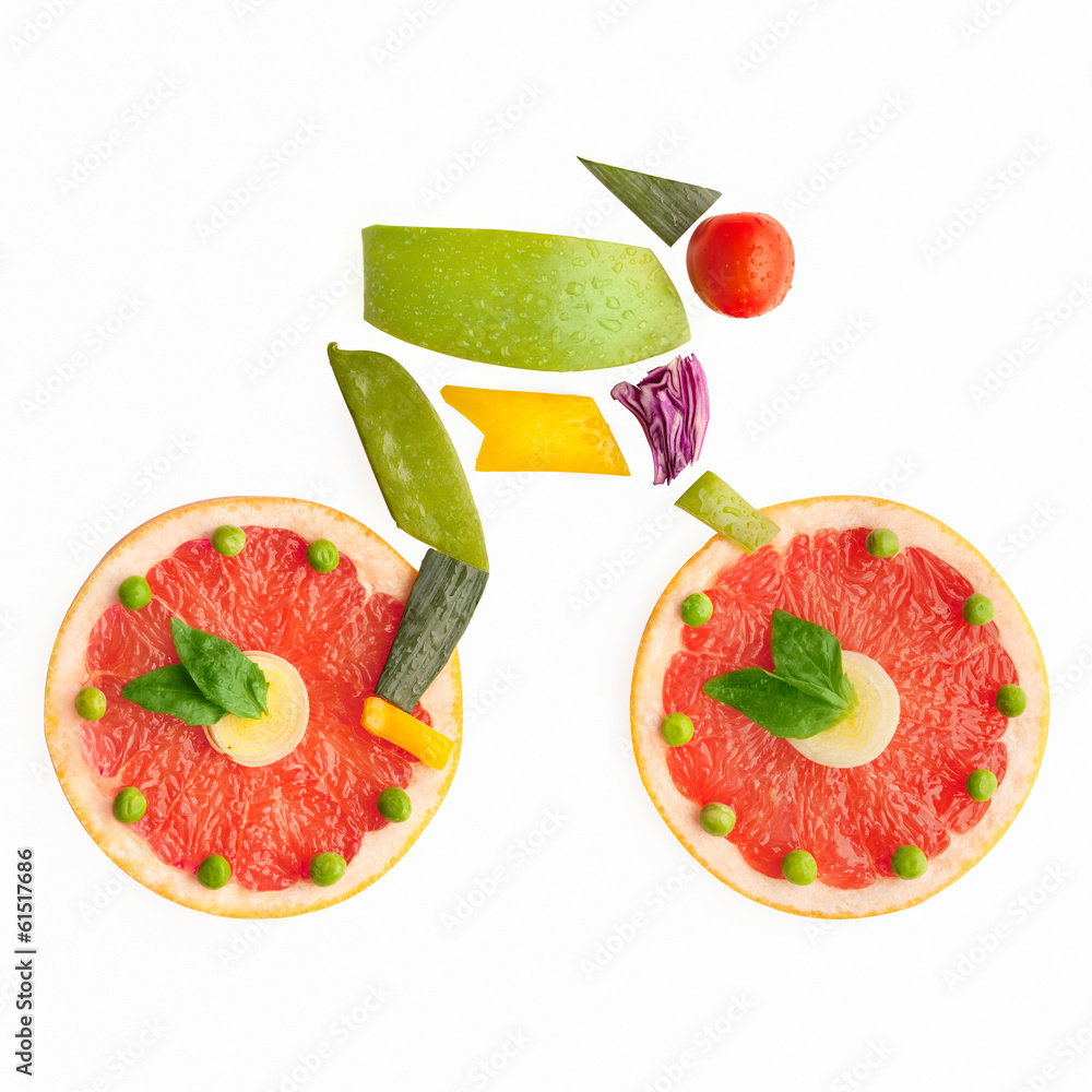 Fototapeta premium Healthy race.