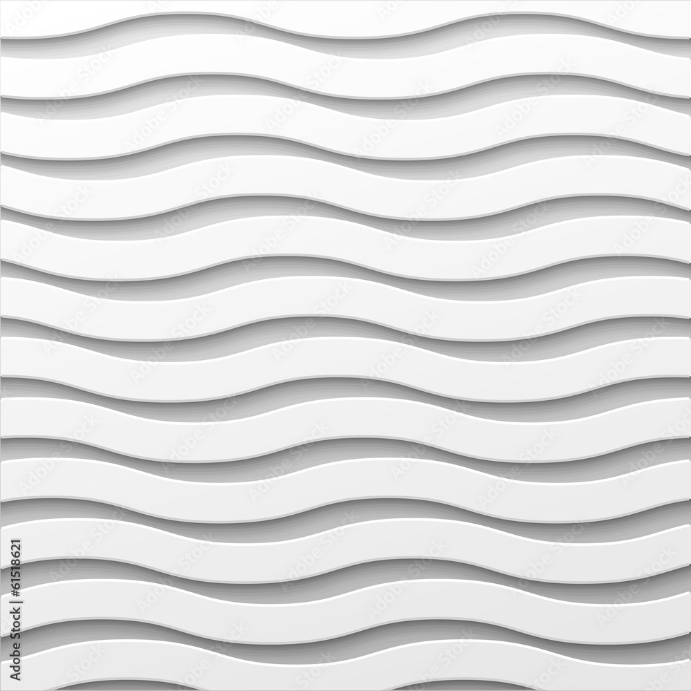 White wavy background White wavy background
