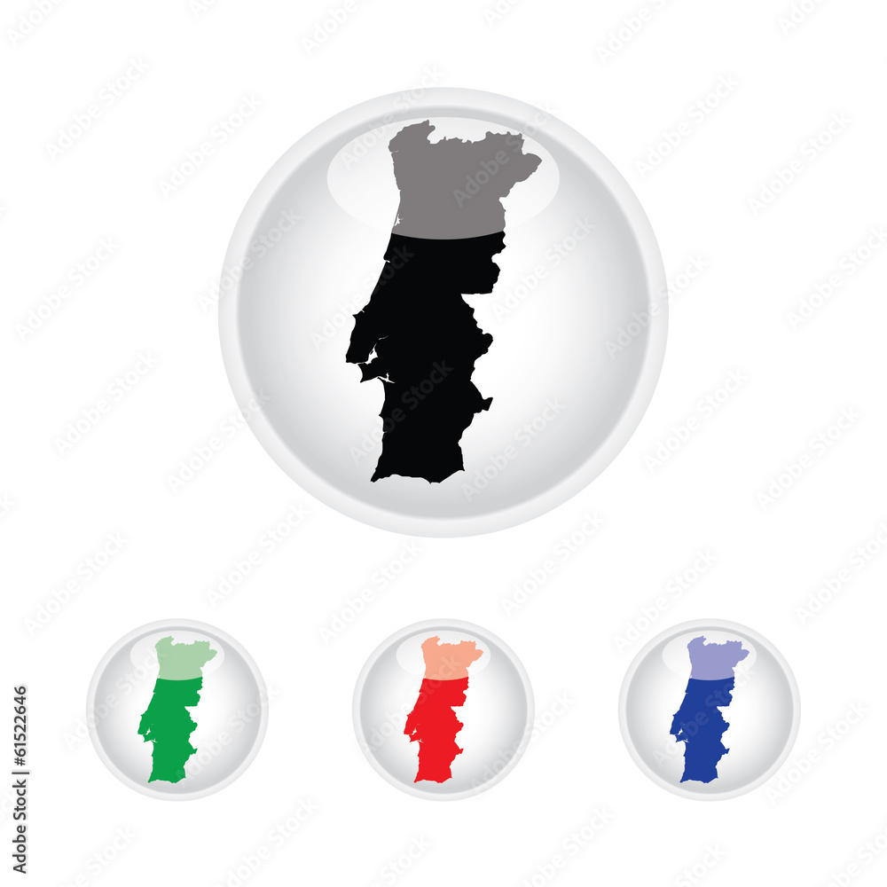 Obraz premium Icon Illustration with Four Color Variations