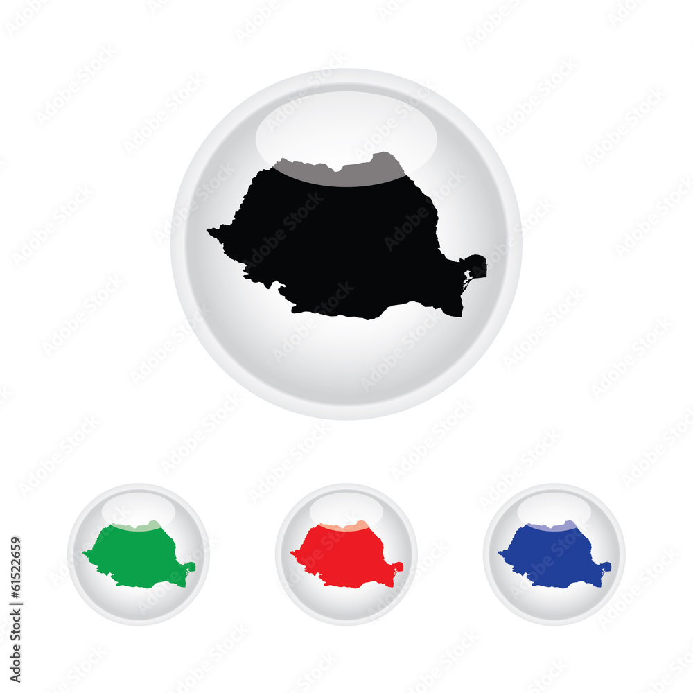 Obraz premium Icon Illustration with Four Color Variations