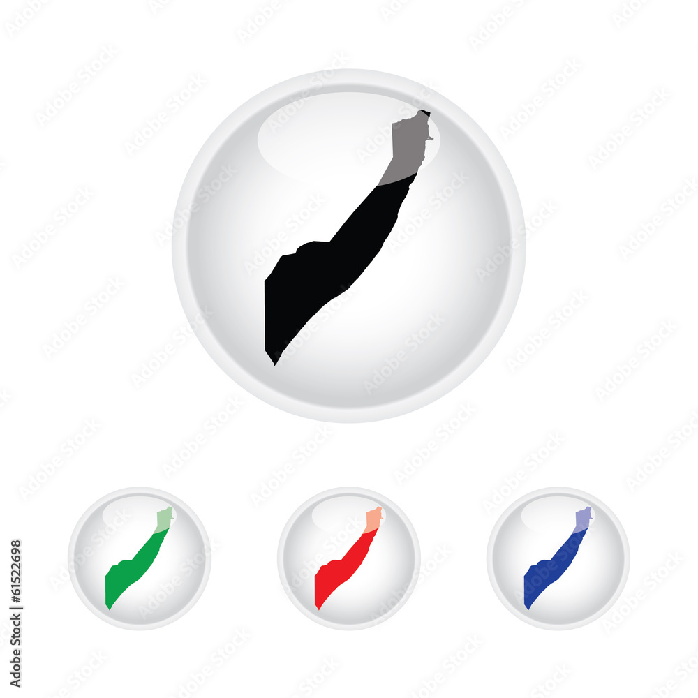 Icon Illustration with Four Color Variations Icon Illustration with Four Color Variations