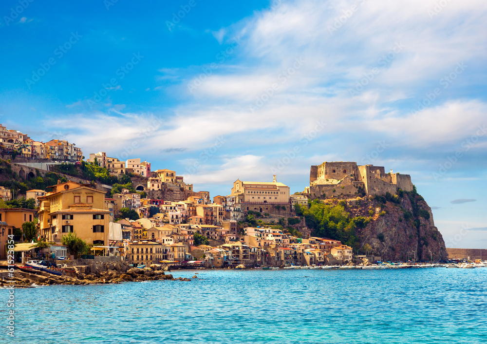 Castle Scilla in Calabria, Italy