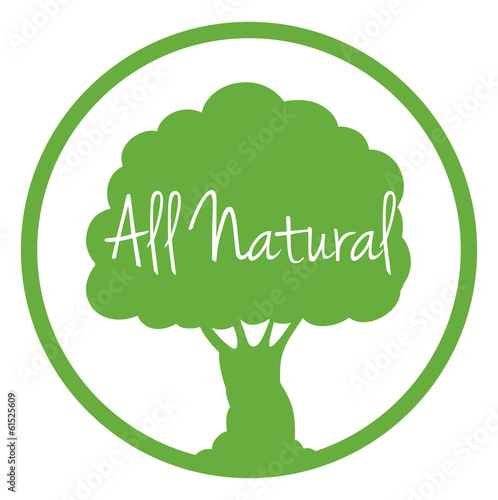 An all natural label