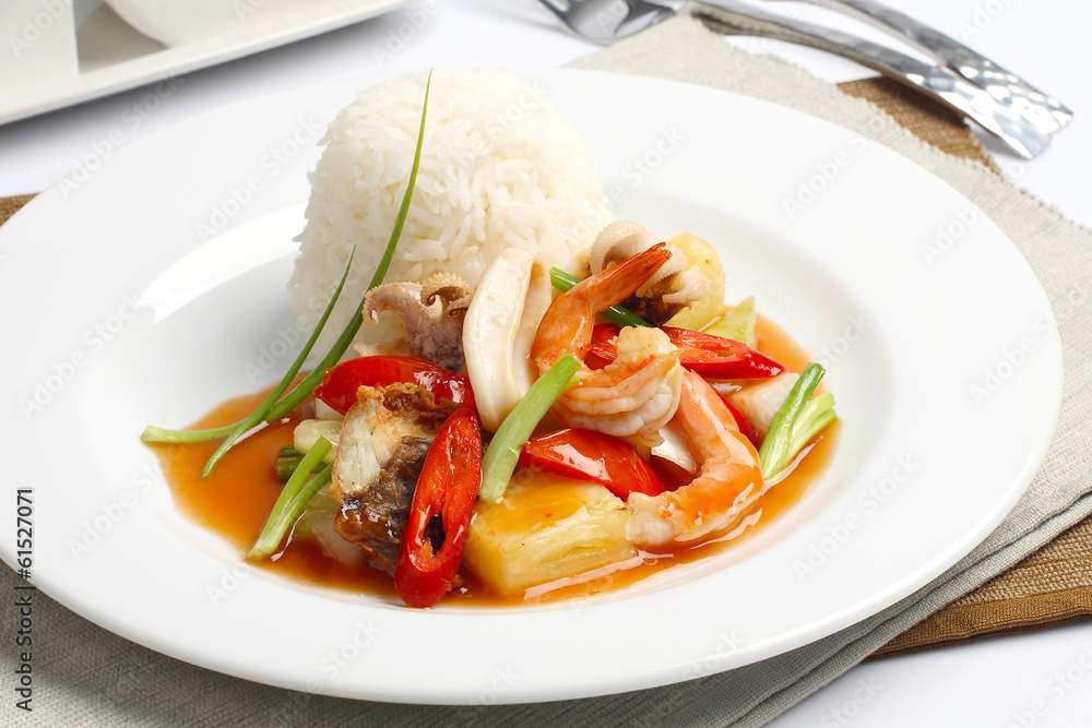 Spicy seafood Spicy seafood