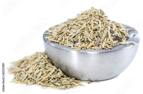 Isolated dried Rosemary