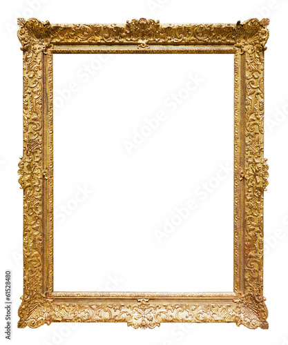 Картината върху платно gold frame