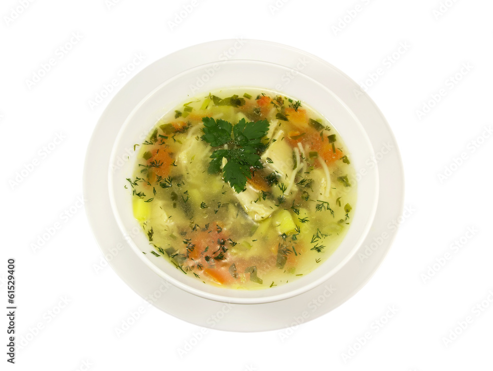 Chiken soup.