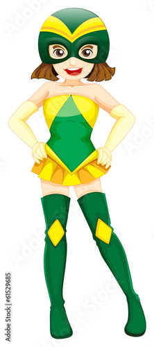 A cute superhero