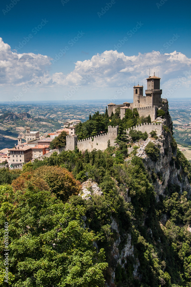 Castle of San Marino, Italy