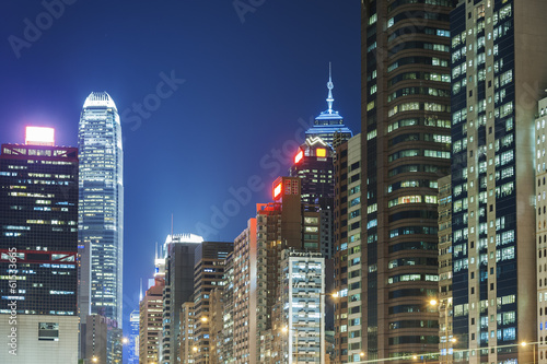 Hong Kong City at night