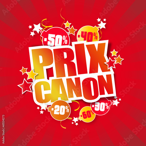 Prix canon