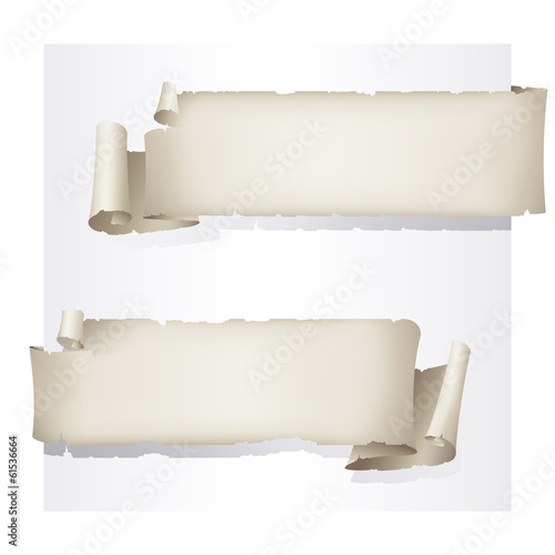 old paper stickers