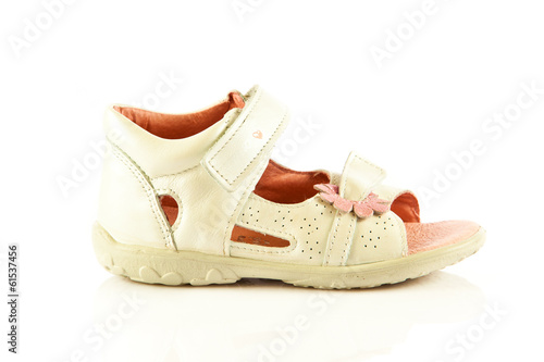 baby shoes isolated on white background