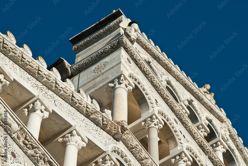 Duomo di Pisa, cattedrale, particolari esterni