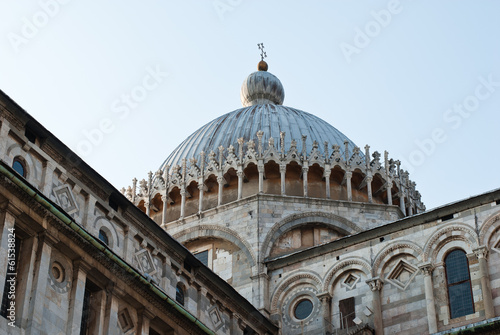 Obraz na plátně Duomo di Pisa, cupola della cattedrale