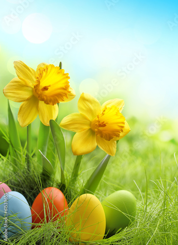 Obraz na płótnie Easter w salonie