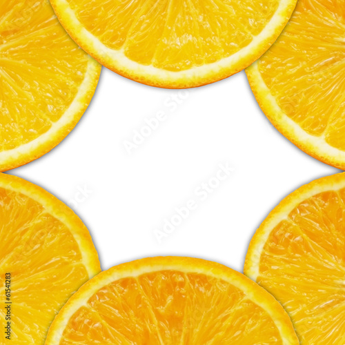 Orange fruit background.