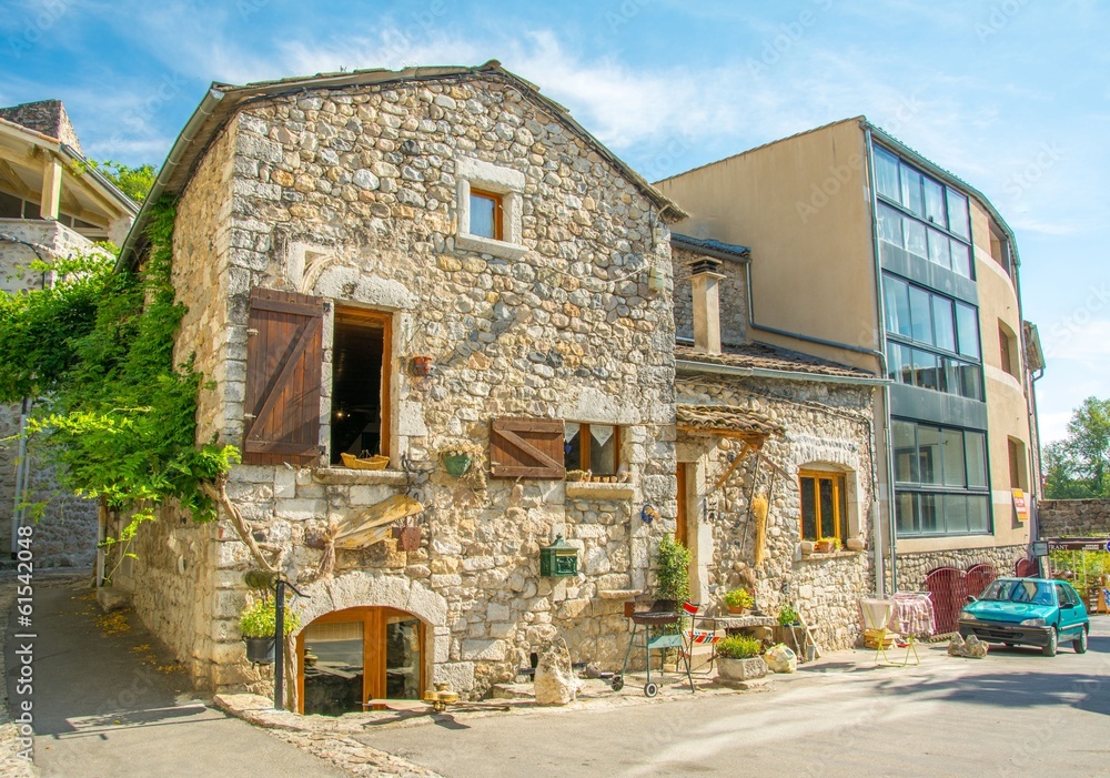 Vogüé en Ardèche, plus beau village de France