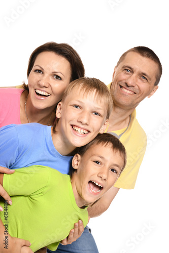 Portrait of a family