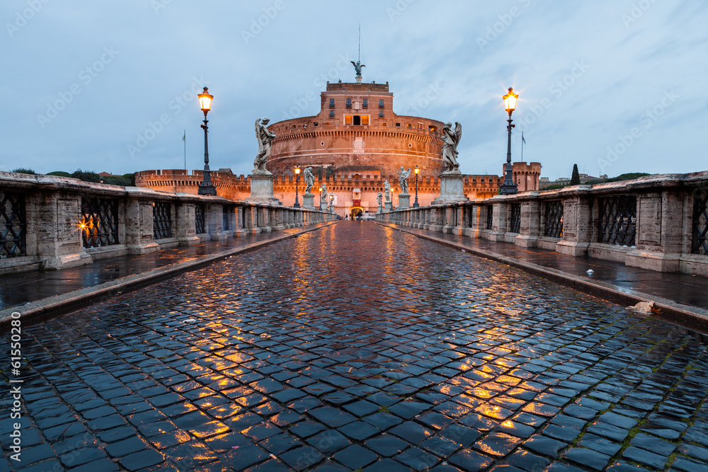 Obraz premium Castel Sant'Angelo, Roma
