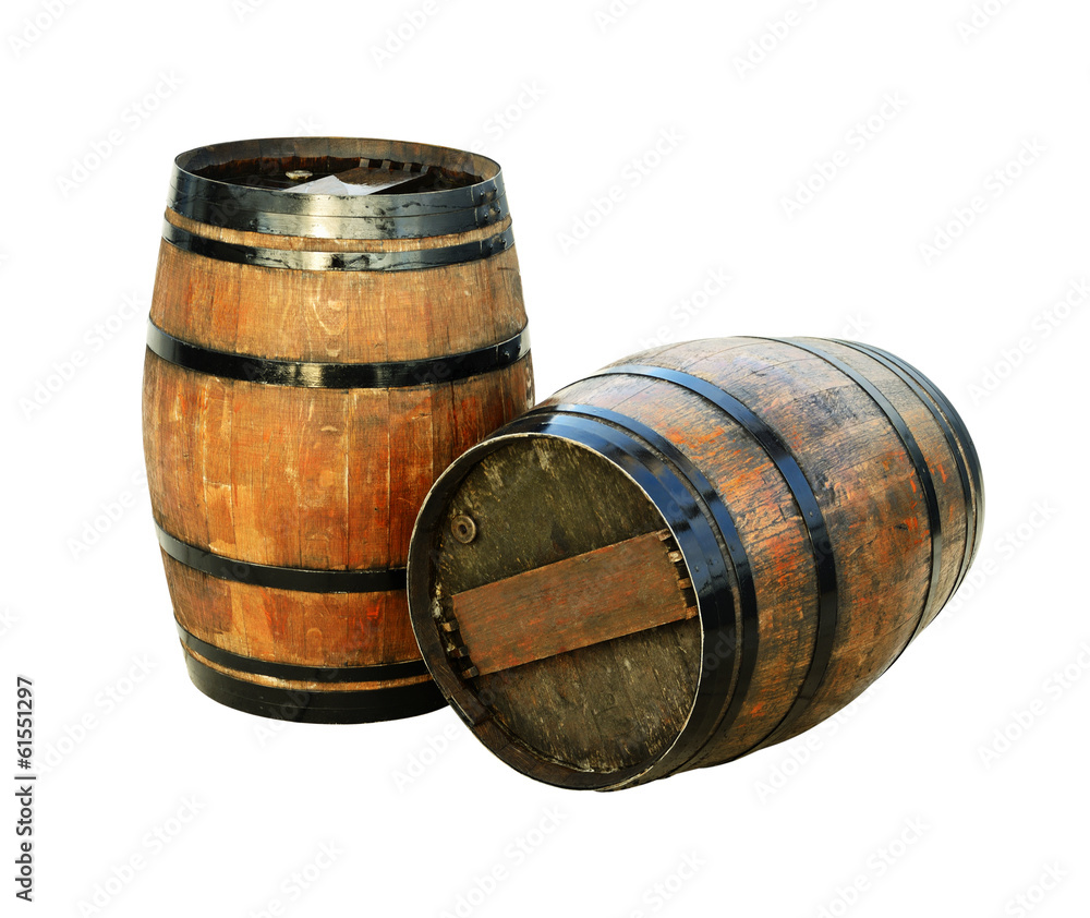 Fototapeta premium Two barrels