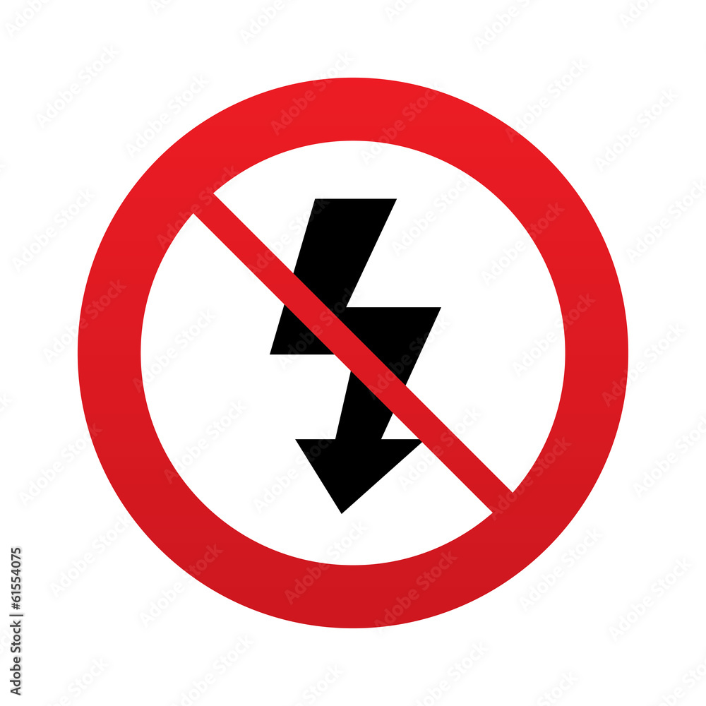 Photo flash sign icon. Lightning symbol. Photo flash sign icon. Lightning symbol.