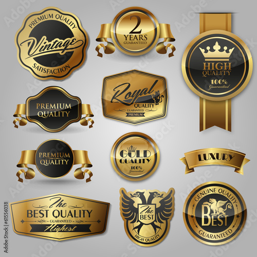 gold labels