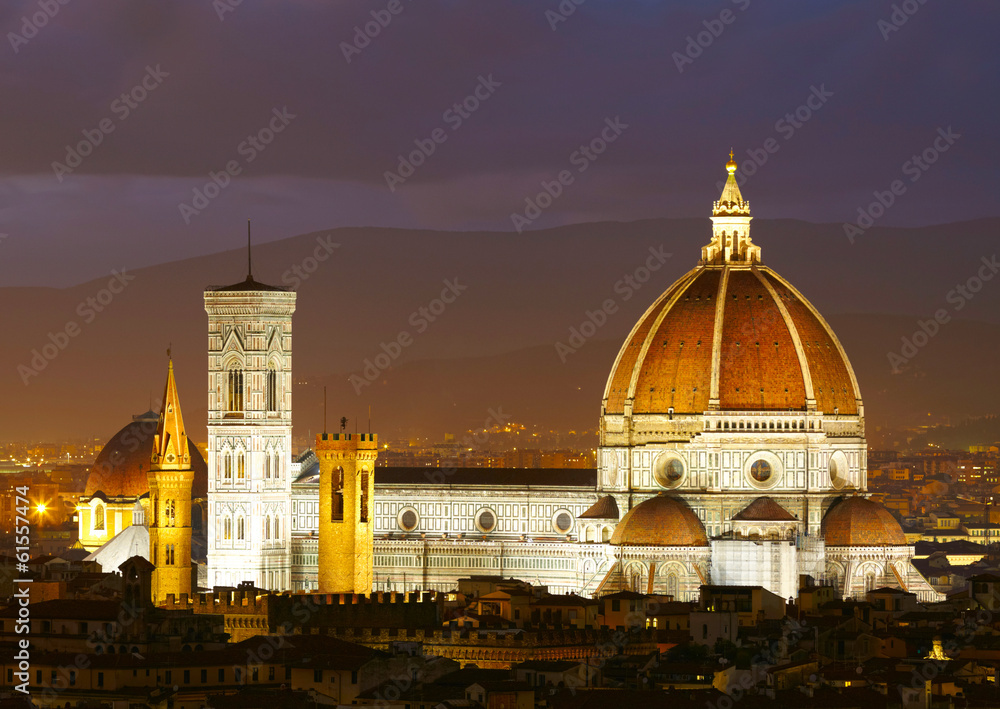 Cathedral of Santa Maria del Fiore.  Florence, Italy