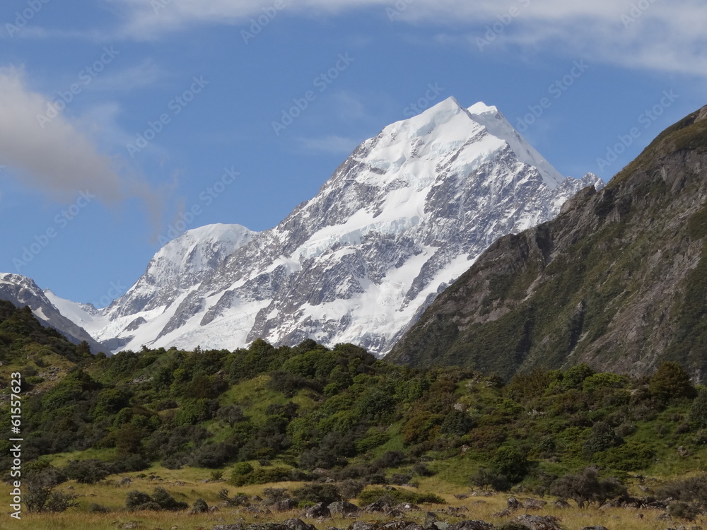 Mt. Cook / Mount Cook. Neuseeland. New Zealand. Mt. Cook / Mount Cook. Neuseeland. New Zealand.