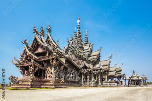 Sanctuary of Truth in Pattaya, Thailand © Roman Samokhin