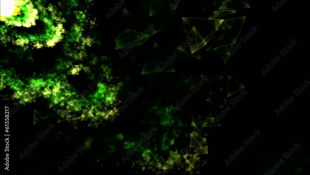 Abstract Rotating Pyramid Circles - Loop Abstract Rotating Pyramid Circles - Loop