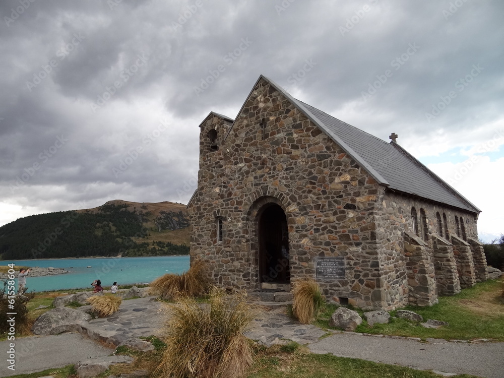 Church of the good shepard. Neuseeland New Zealand Church of the good shepard. Neuseeland New Zealand