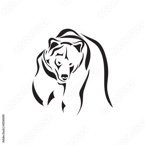 Vector tattoo sketch animal