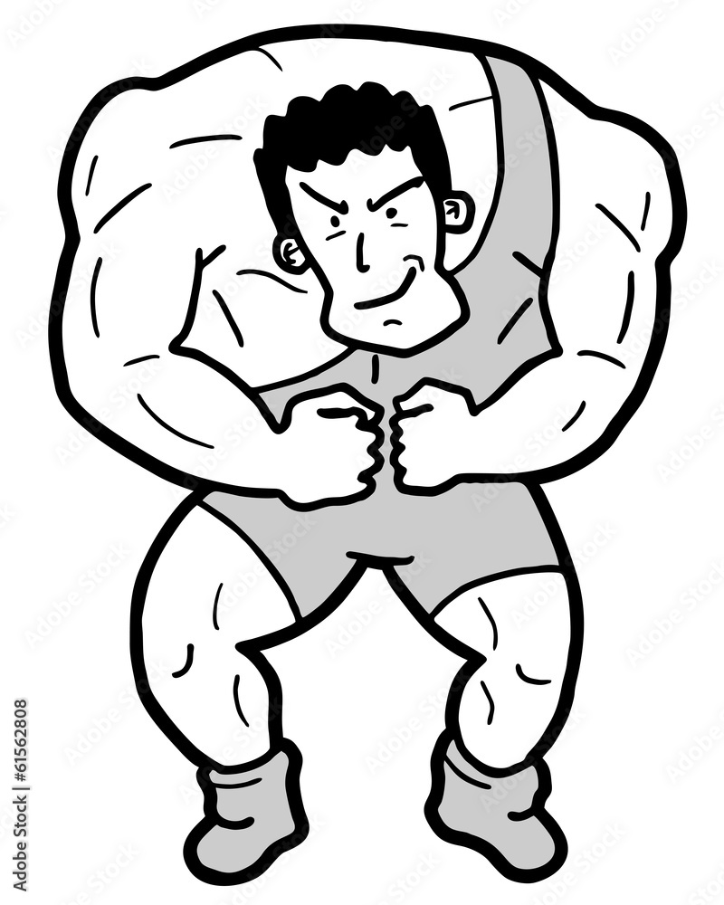 Gym man draw Gym man draw