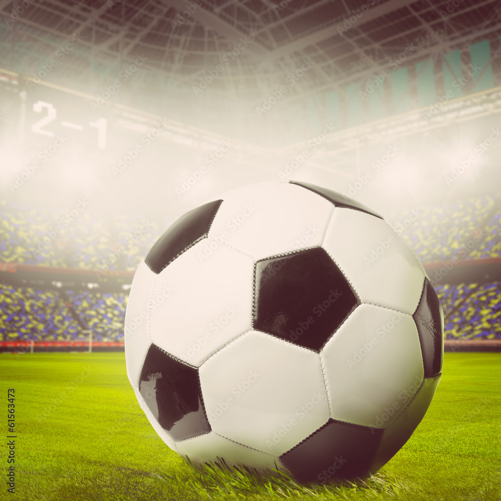 Naklejka premium soccer ball
