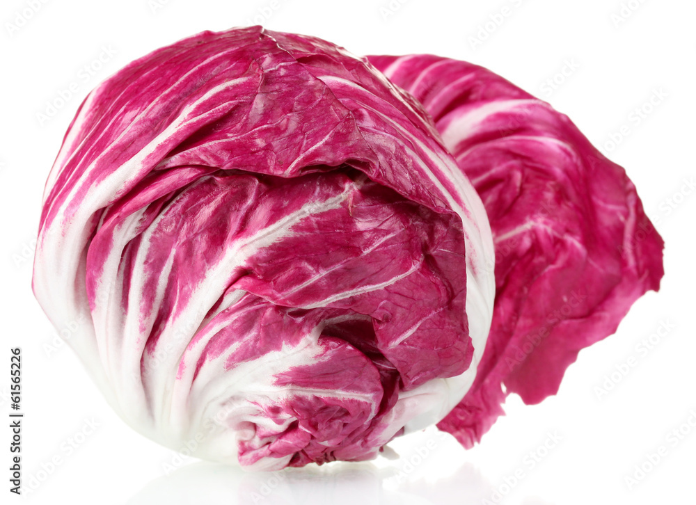 red cabbage isolated on white red cabbage isolated on white