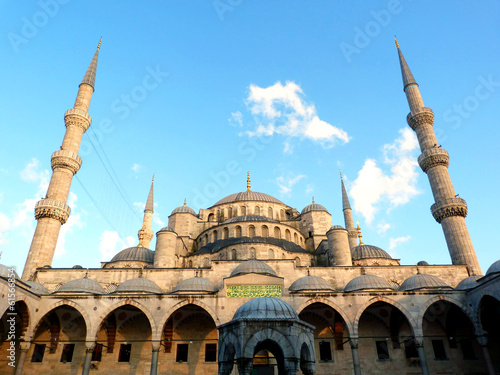 Mosquée bleue Sultanahmet Camii Istanbul Turquie