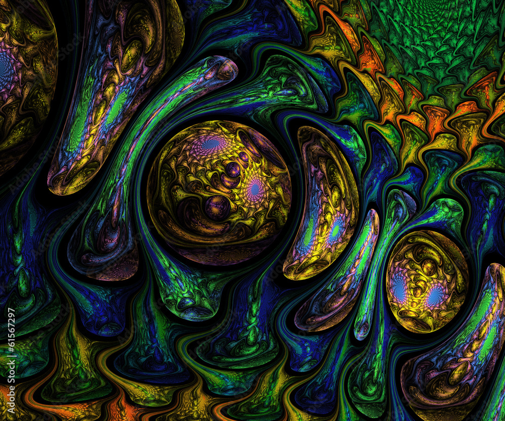 Computer generated fractal artwork Computer generated fractal artwork