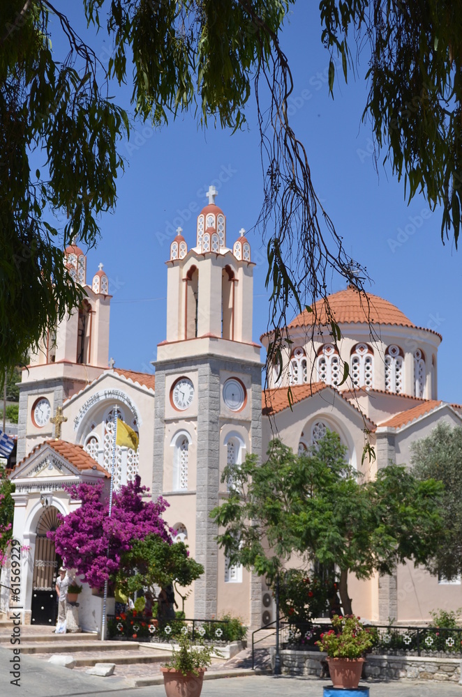 Church of Saint Panteleimon, Europe, Greece, Rhodes, Siana