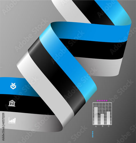 Stylized presentation,option template
