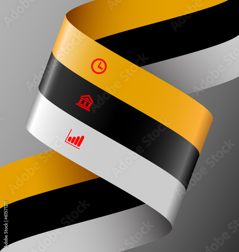 Stylized presentation,option template