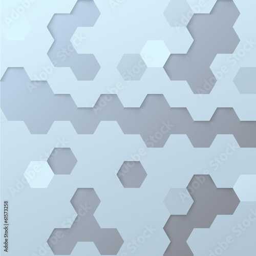 Hexagon tile background template
