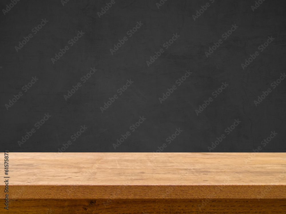 Table on Blackboard Table on Blackboard
