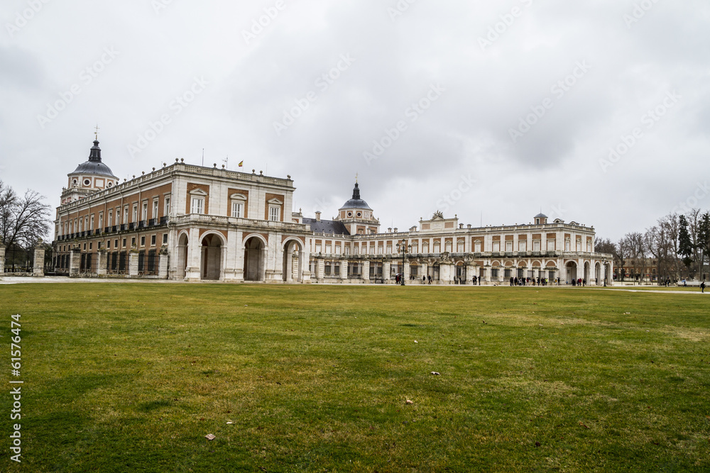 Autumn.Palace of Aranjuez, Madrid, Spain.World Heritage Site by