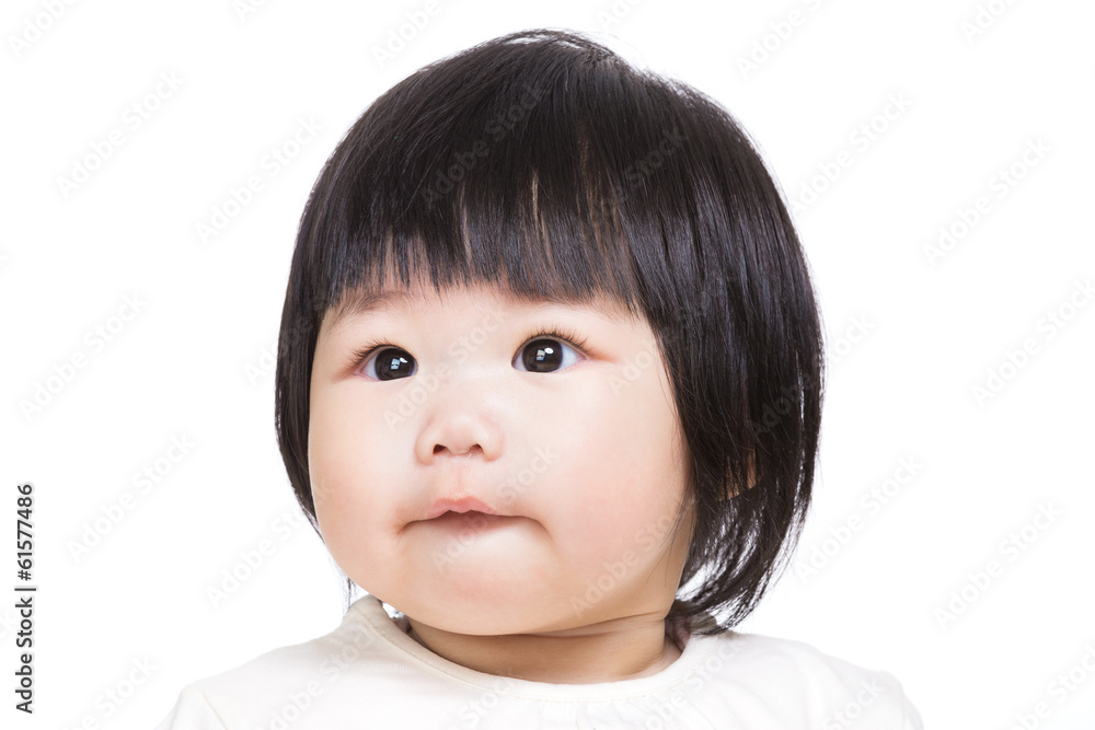 Asian baby girl Asian baby girl