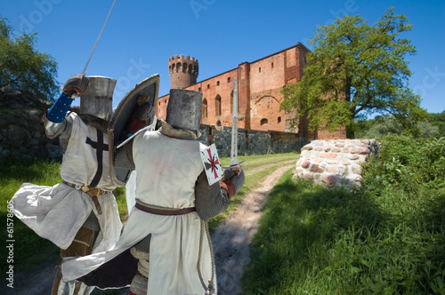 Fighting knights