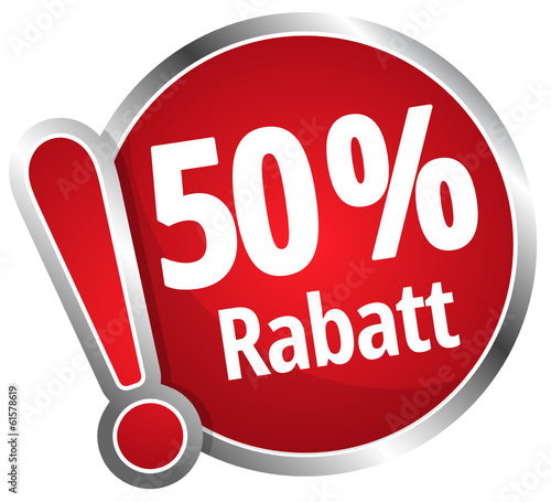 50 % Rabatt