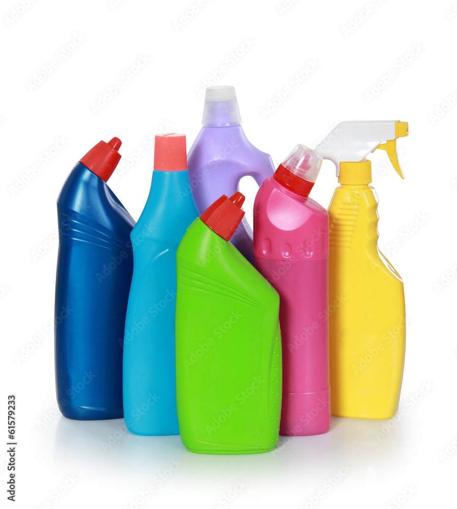 cleaning product plastic container cleaning product plastic container